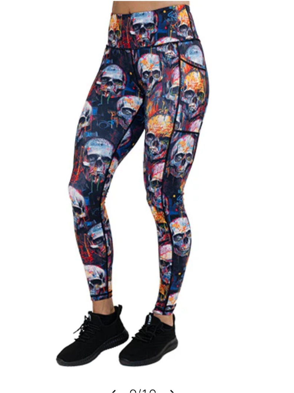 CVG Constantly Varied Gear Colorful Skull Splatter Size Small